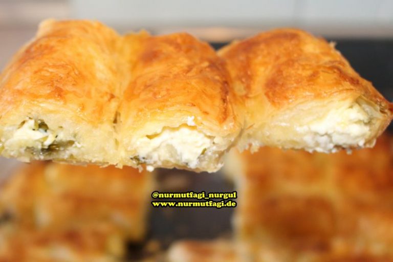 Baklavalık yufkadan Çıtır Börek tarifi Nur Mutfağı