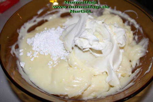 beyaz Pasta Kremasi tarifi | Nur Mutfağı